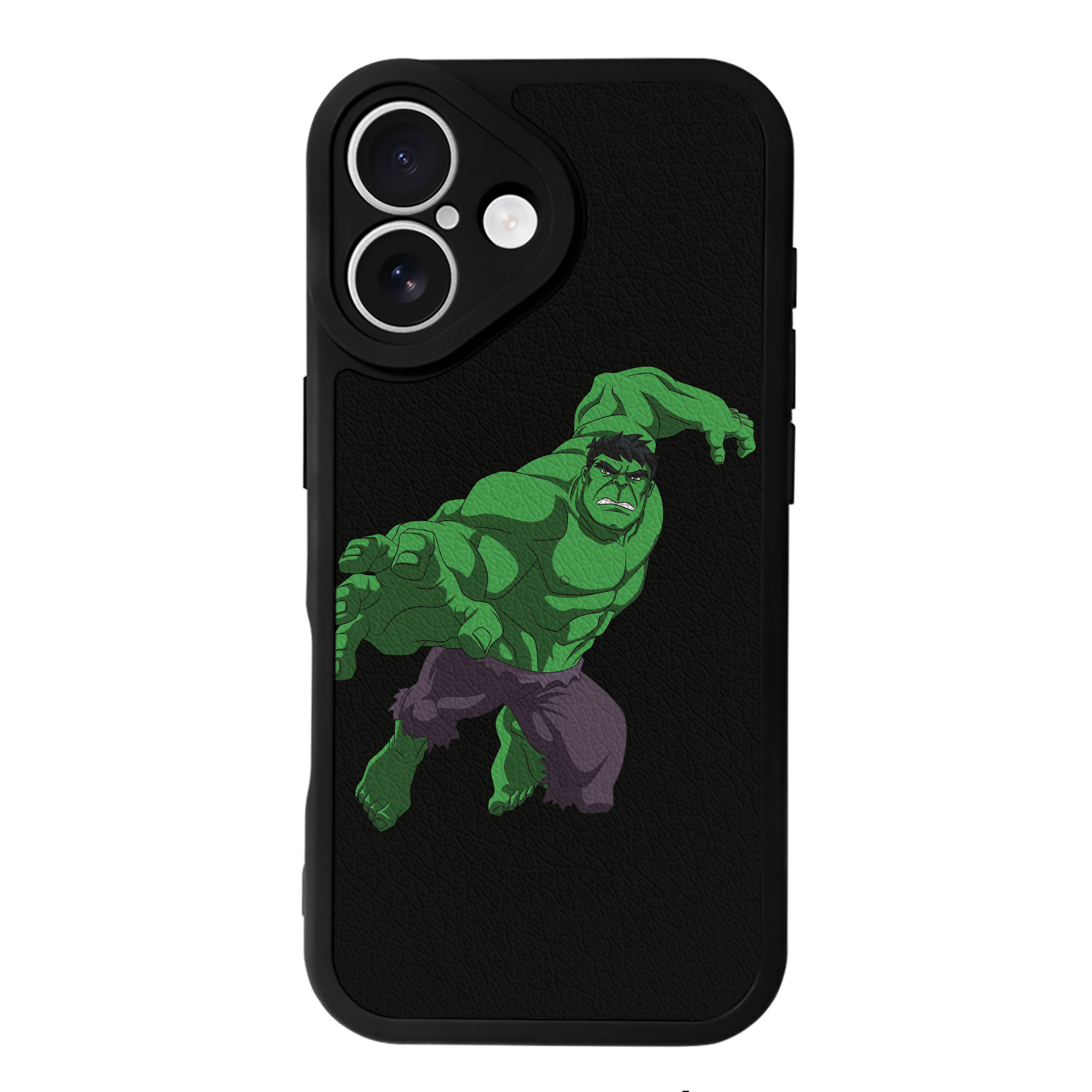 （画像用） アベンジャーズ The Avengers 【iPhone 16シリーズ対応】シリコンスマホケース（レザー調） 材質：シリコン